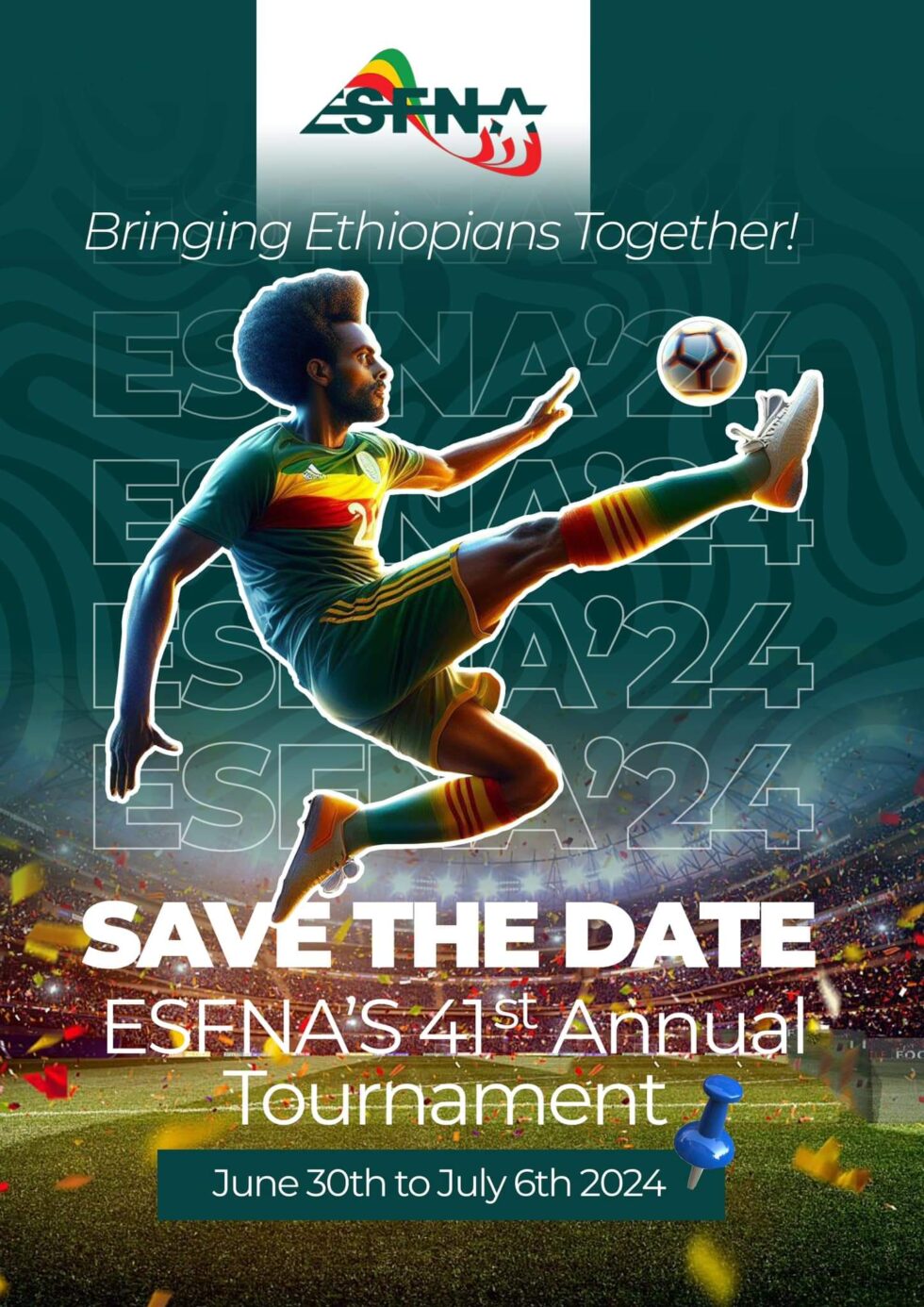 SAVE THE DATE!!! Ethiopian Sports Federation in North America